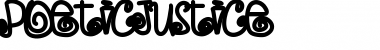 Download PoeticJustice Font Download PoeticJustice Font