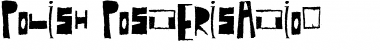 Download Polish Posterisation Font Download Polish Posterisation Font