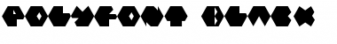 Download PolyFont Black Font Download PolyFont Black Font