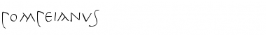 Download Pompeianus Font Download Pompeianus Font