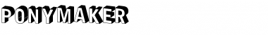 Download PonyMaker Font Download PonyMaker Font