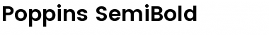 Download Poppins SemiBold Font Download Poppins SemiBold Font