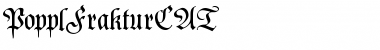 Download Poppl Fraktur CAT Font Download Poppl Fraktur CAT Font