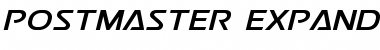 Download Postmaster Expanded Font Download Postmaster Expanded Font