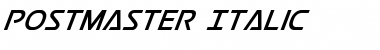 Download Postmaster Italic Font Download Postmaster Italic Font