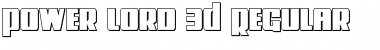 Download Power Lord 3D Font Download Power Lord 3D Font