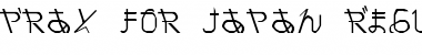 Download Pray for Japan Font Download Pray for Japan Font