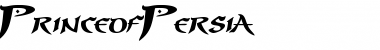 Download PrinceofPersia Font Download PrinceofPersia Font