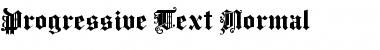 Download Progressive Text Font Download Progressive Text Font