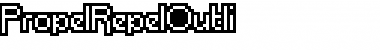 Download PropelRepelOutli Font Download PropelRepelOutli Font