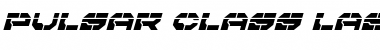 Download Pulsar Class Laser Italic Font Download Pulsar Class Laser Italic Font