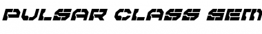Download Pulsar Class Semi-Condensed Italic Font Download Pulsar Class Semi-Condensed Italic Font