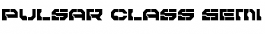 Download Pulsar Class Semi-Condensed Font Download Pulsar Class Semi-Condensed Font