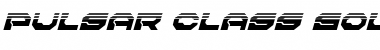 Download Pulsar Class Solid Halftone Italic Font Download Pulsar Class Solid Halftone Italic Font