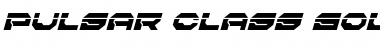 Download Pulsar Class Solid Laser Italic Font Download Pulsar Class Solid Laser Italic Font