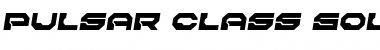 Download Pulsar Class Solid Semi-Italic Font Download Pulsar Class Solid Semi-Italic Font
