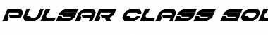Download Pulsar Class Solid Super-Italic Font Download Pulsar Class Solid Super-Italic Font