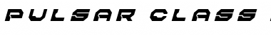 Download Pulsar Class Solid Title Italic Font Download Pulsar Class Solid Title Italic Font