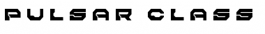 Download Pulsar Class Solid Title Font Download Pulsar Class Solid Title Font