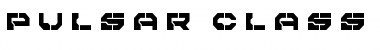 Download Pulsar Class Title Font Download Pulsar Class Title Font