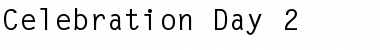 Download Celebration Day 2 Font Download Celebration Day 2 Font
