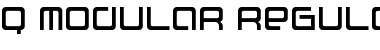 Download Q Modular Font Download Q Modular Font