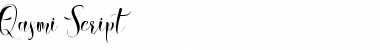 Download Qasmi Script Font Download Qasmi Script Font