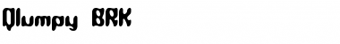 Download Qlumpy BRK Font Download Qlumpy BRK Font