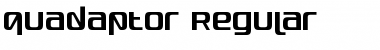 Download Quadaptor Font Download Quadaptor Font