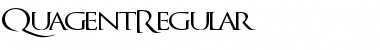 Download QuagentRegular Font Download QuagentRegular Font