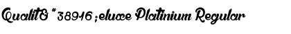 Download Qualit頄eluxe Platinium Font Download Qualit頄eluxe Platinium Font