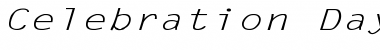 Download Celebration Day 8 Font Download Celebration Day 8 Font