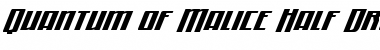 Download Quantum of Malice Half-Drop Italic Font Download Quantum of Malice Half-Drop Italic Font
