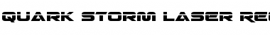 Download Quark Storm Laser Font Download Quark Storm Laser Font