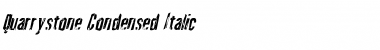 Download Quarrystone Condensed Italic Font Download Quarrystone Condensed Italic Font