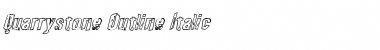 Download Quarrystone Outline Italic Font Download Quarrystone Outline Italic Font