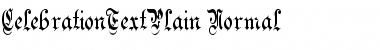 Download CelebrationTextPlain Font Download CelebrationTextPlain Font
