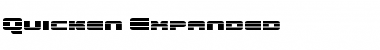 Download Quicken Expanded Font Download Quicken Expanded Font