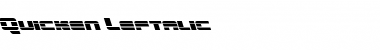Download Quicken Leftalic Font Download Quicken Leftalic Font