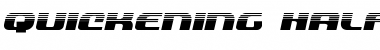 Download Quickening Half-Tone Italic Font Download Quickening Half-Tone Italic Font