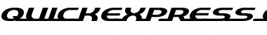 Download QuickExpress Font Download QuickExpress Font