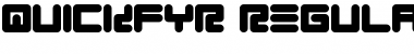 Download Quickfyr Font Download Quickfyr Font