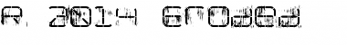 Download R-2014 Eroded Font Download R-2014 Eroded Font