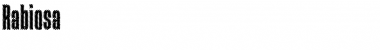 Download Rabiosa Font Download Rabiosa Font