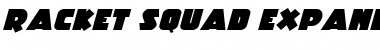 Download Racket Squad Expanded Italic Font Download Racket Squad Expanded Italic Font
