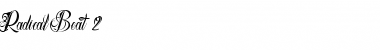 Download Radical Beat 2 Font Download Radical Beat 2 Font