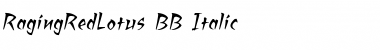Download RagingRedLotus BB Font Download RagingRedLotus BB Font