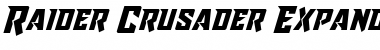Download Raider Crusader Expanded Font Download Raider Crusader Expanded Font