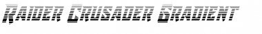 Download Raider Crusader Gradient Font Download Raider Crusader Gradient Font