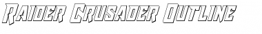 Download Raider Crusader Outline Font Download Raider Crusader Outline Font
